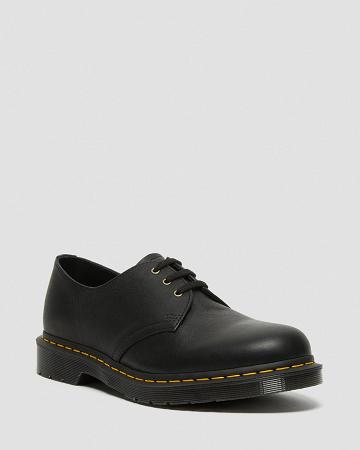 Black Men's Dr Martens 1461 Ambassador Leather Oxfords Shoes | CA 582EBC